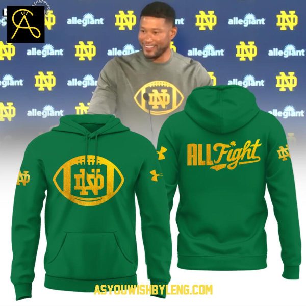 Notre Dame Fighting Irish NBA All Fight Together 2025 Hoodie T-Shirt