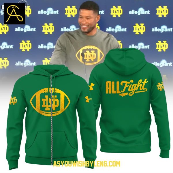 Notre Dame Fighting Irish NBA All Fight Together 2025 Hoodie T-Shirt