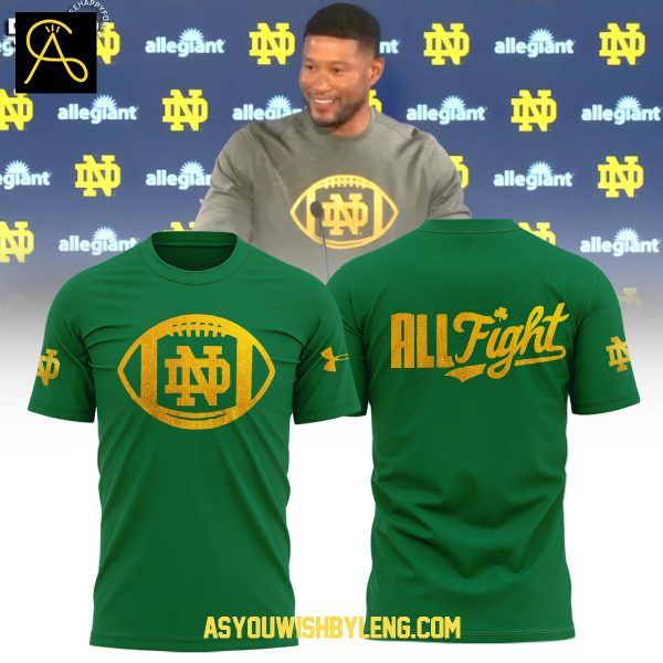 Notre Dame Fighting Irish NBA All Fight Together 2025 Hoodie T-Shirt