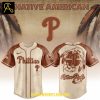 Texas Rangers 2025 Native American Native Pride Baseball Jersey