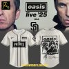 San Francisco Giants Oasis “Live ’25 Tour Celebrating 2025 Baseball Jersey