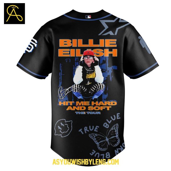 San Francisco Giants Billie Eilish Hit Me Hard and Soft 2025 Baseball Jersey