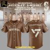 Philadelphia Eagles Sleep Token 2025 US Tour Celebration White Baseball Jersey