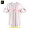 Seattle Mariners Hello Kitty 2025 True Pink Happiness Baseball Jersey