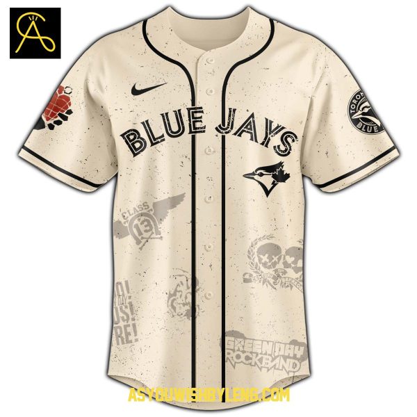 Toronto Blue Jay Green Day 2025 American Idiot 2 Baseball Jersey