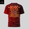 ACDC 2026 PWR Up Tour South America And North America Hoodie T Shirt